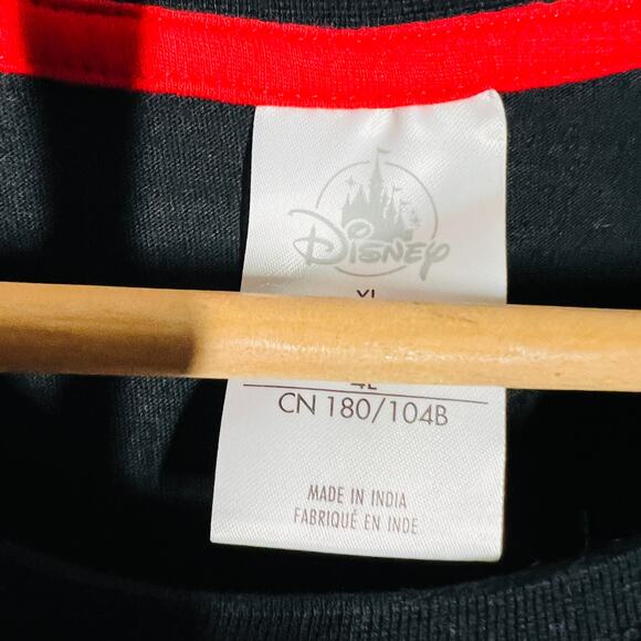 NEW! Disney Minnie Mouse Since 1928 Long Sleeve Pullover Tee Top Shirt Black- XL - Picture 5 of 6